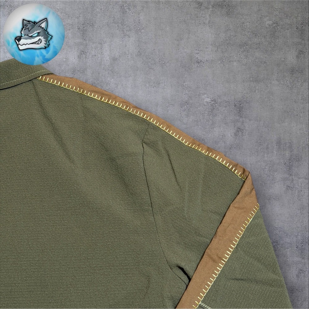 Puma x Bodega T7 Coaches Jacket Dark Olive Green Quickstrike Size L 633483 70 - Picture 13 of 14